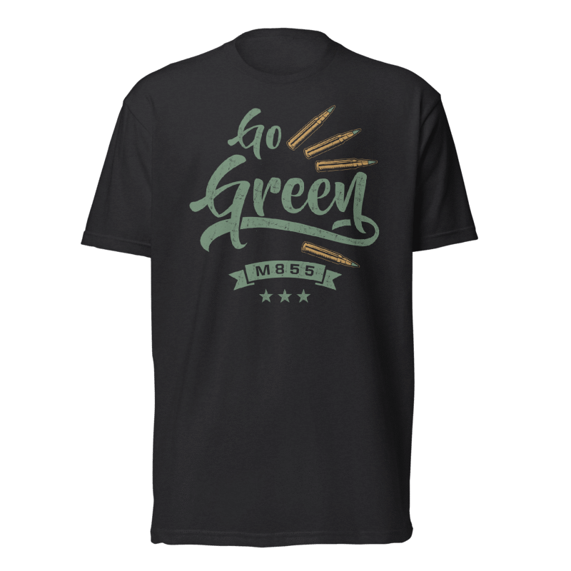 Go Green M855 T-Shirt | Military & Range Shirt | Valhalla Wear
