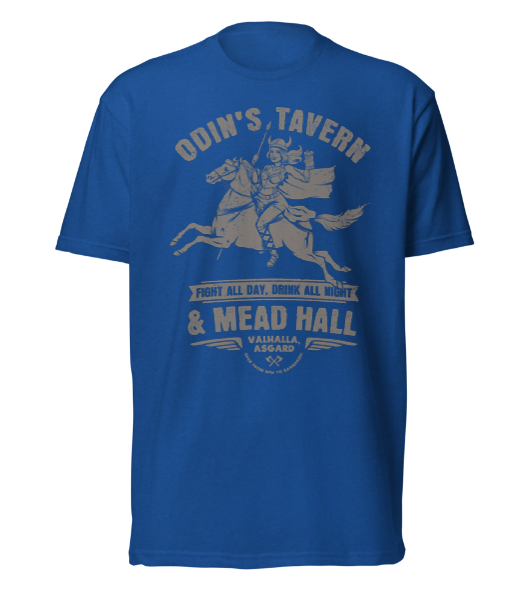 Odin's Tavern T-Shirt | Viking Mead Hall & Norse Tee | Valhalla Wear