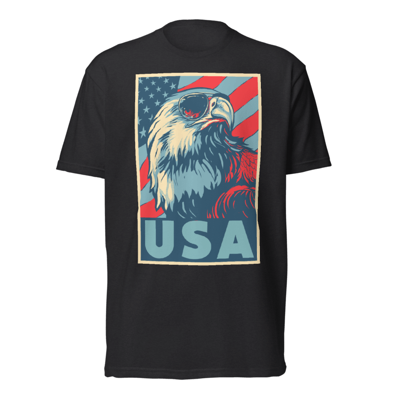 USA Eagle T-Shirt | Patriotic American Graphic Tee | Valhalla Wear