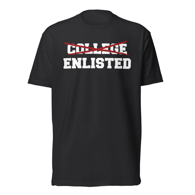 Enlisted T-Shirt | Volunteer Warrior Graphic Tee | Valhalla Wear