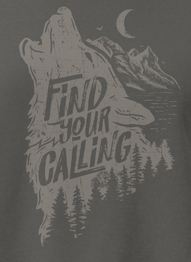 Find Your Calling Women's Wolf Boxy T-Shirt | Valhalla Wear
