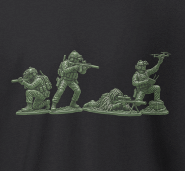 Operator Army Men T-Shirt | Tactical Military Tee | Valhalla Wear