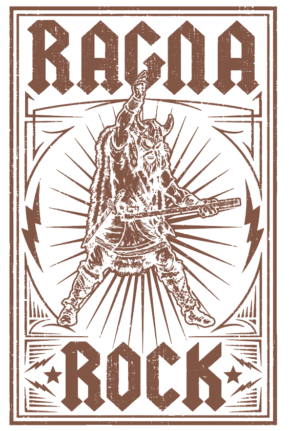 Ragna Rock Viking T-Shirt | Norse Ragnarok Tee | Valhalla Wear