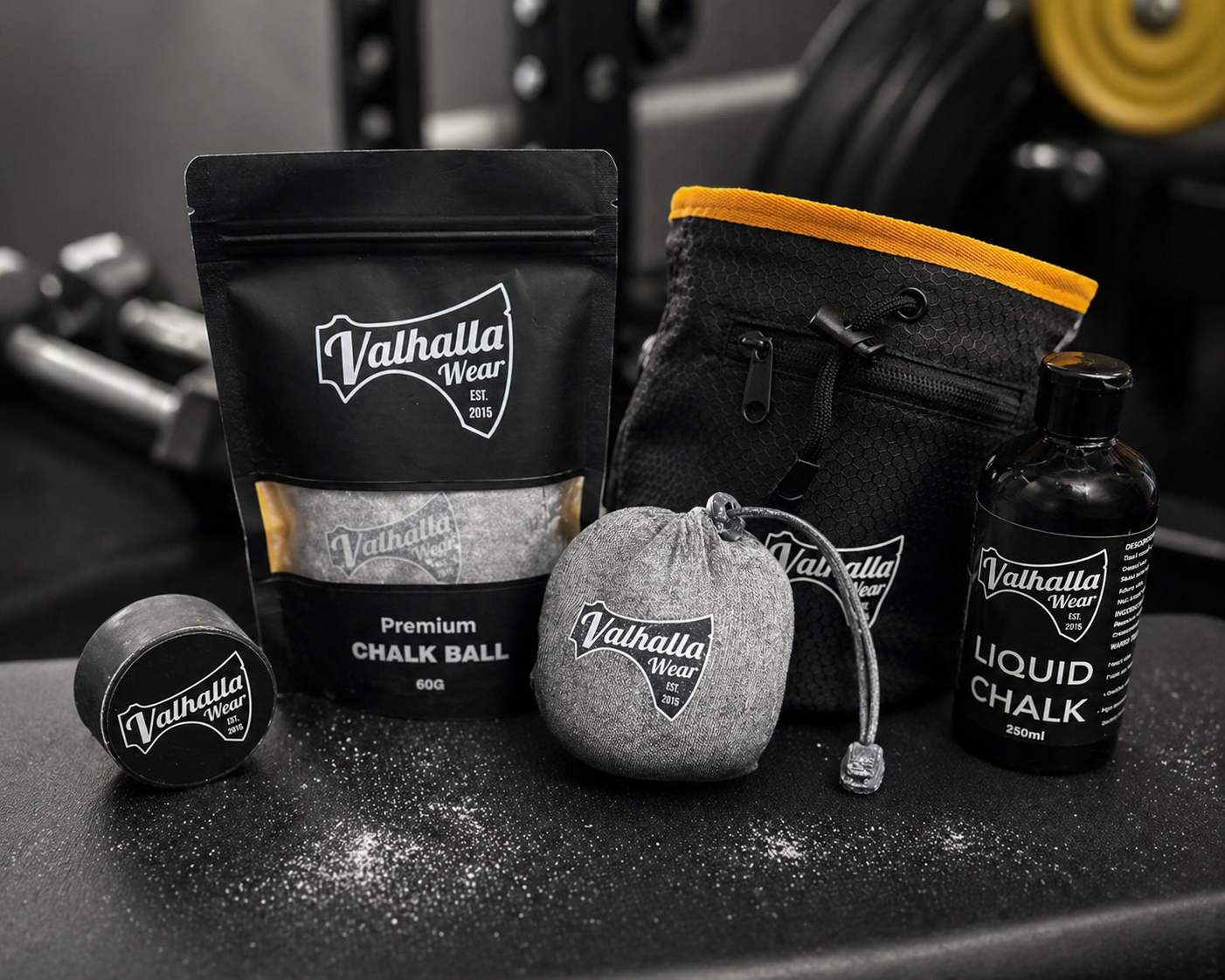 Grip Kit | Chalk, Tape & Chalk Bag Bundle | Valhalla Wear