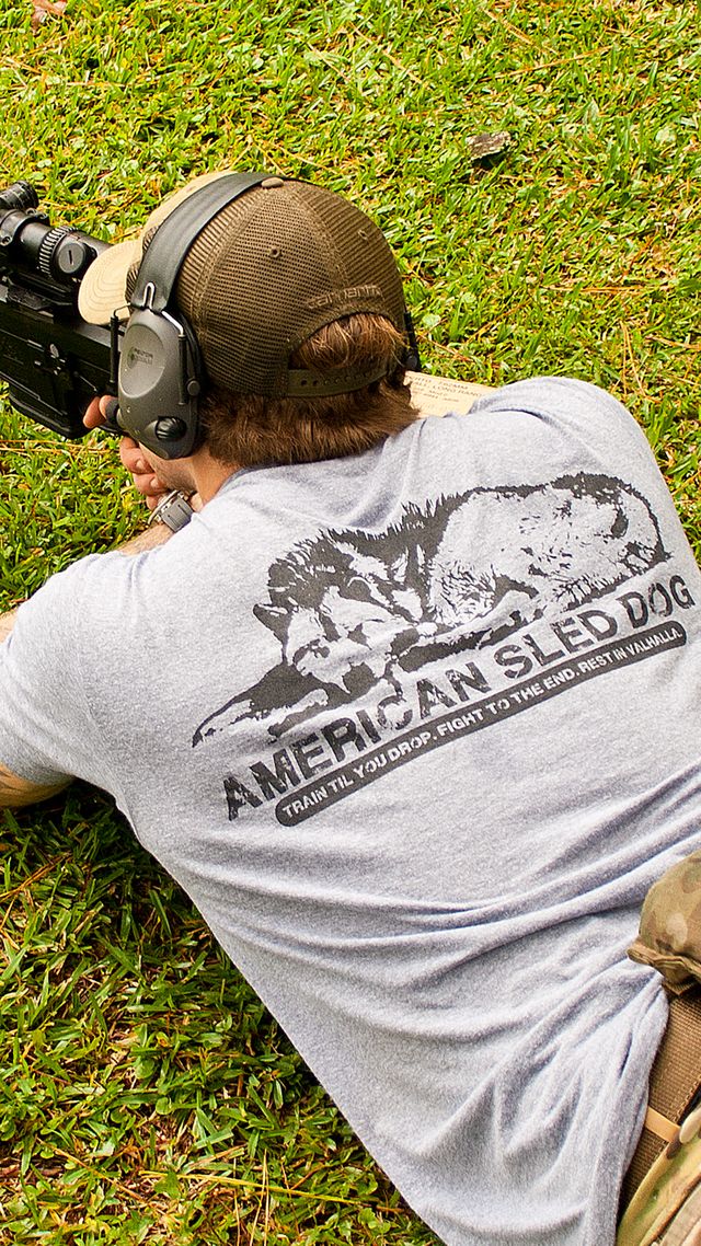 American Sled Dog T-Shirt | Vintage Athletic Tee | Valhalla Wear