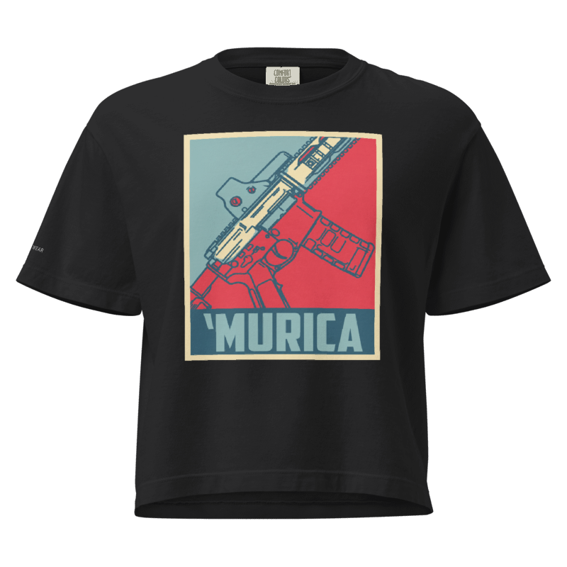 'Murica Women's T-Shirt | Patriotic Tactical Tee | Valhalla Wear